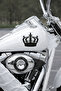 Royal Crown Auto Sticker - Car Window Sticker - Crown Motor Helmet Sticker 15X14Cm - 2