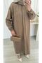 Women's Long Summer Muslin Thin Tunic Overcoat - 6