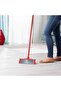 3Action Broom with Stick, Red - 2
