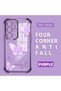 Samsung Galaxy S23 Ultra Compatible Stylish Butterfly Pattern Drop-Resistant Case - 2
