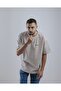 The Printed Oversized Mens Tshirts, Grey, SF15-3GRY , Size-S