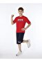 Men's Waiter Boy Short-Sleeved Capri Pajama Set Summer - 5