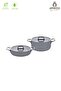 Sera Nova Ceramic 4 Piece Cookware Set - Gray - 2