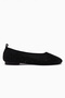 Rena Black Stone Knitwear Ballerina - 2