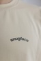 The Printed Oversized Mens Tshirts, Beige, SF15-3BEI , Size-S - 3