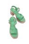 Gemma Alma Women's Heeled Sandals 0012304 Green Suede - 3