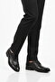 Black Genuine Leather Men's Classic Shoes