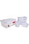 Plastic Food Container, 7pcs - 6