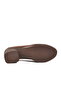 Tan Genuine Leather Women's Heeled Shoes - 5