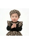 Baby Girl Leopard Print 4-Piece Set - 4