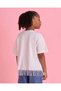 Girls White Floral Sequin T-Shirt - 3