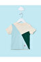 Infant Boys Beige Cut And Sew T-Shirt
