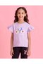 Girls Lilac Embellished T-Shirt