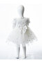 Girl's Summer Dress 9-24 Months 53227 White - 5