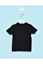 Infant Boys Black Cut And Sew T-Shirt - 4