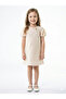 Girl's Summer Dress 2-5 Years 53274 Beige