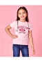 Girls Pink Graphic T Shirt
