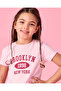 Girls Pink Graphic T Shirt - 4