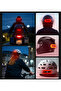 KASK ARKASI LED ÇAKAR (4 MODLU) - 3