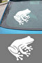 Frog Sticker - Cute Auto Sticker - Car Motor Sticker 15X14Cm