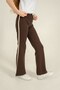 Wide Leg, Side Piping, Soft Textured - Comfort Fabric Girls' Sweatpants - 3