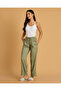 Women Olive Pyjama Bottom - 2