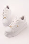 Kcl-115 Thick Sole Perforated Lace-Up Sports Shoes