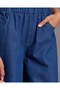 Girls Navy Wide Leg Denim Pants - 4