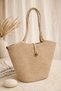Bohemian 100% Organic Natural Jute Rope Shoulder Bag Daily Handbag Beach Bag - 7
