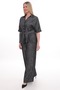 Shirt Collar Waist-Tied Double Suit Ets1039 - 2