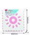 Weather Series Classic Puzzle Mat Pink 4pcs 911914 - 3