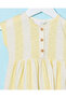 Infant Girls Yellow Printed Dress - 2