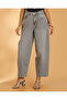 Women Grey Baggy Balloon Jeans