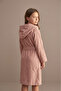 *Export Surplus* 100% Cotton Hooded Unisex Children's Bathrobe with Pockets -Slight Defects- - 4
