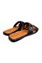Flat Sole Buckle Detailed Anatomical Slippers - 4