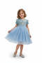 D'Daniela - Elsa Starlight Sparkle Princess Dress – Light Blue - 1Y to 8Y