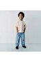 Children's Printed Baggy Jean Trousers – Elastic Waist, Comfortable Fit, Daily Use, Modern Design