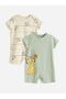 Lcw Baby Lion King Printed Baby Boy Romper 2-Pack