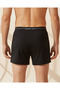 Men Black Plain Hipster Brief Set (Pack of 2) - 2