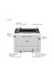 HL-L5210DW Monochrome Laser Printer with Duplex & Wi-Fi Connectivity - 3