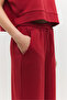 Wide Leg Tracksuit with Elastic Waist - 2