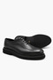 Luka black men's leather shoes - 2