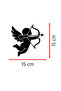 Arrow Shooting Angel Sticker - Angel Silhouette Vehicle Sticker - Auto Car Accessory 15X15Cm - 3