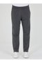 Anthracite Men's Sweatpants Straight Leg Relaxed Cut Pocket Basic Daily Sports Sweatpants - 2