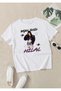 Manifest You Are the Main Character Zoktay Mina Esin Hilal Sueda Lidya Designed T-Shirt 100% Organic Cotton White