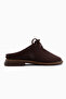 Jela Brown Suede Women's Slippers - 2