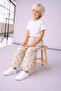 Children's Teddy Bear Printed Colorful Balloon Pants Elastic Waist Comfortable Fit Summer Pants - 3
