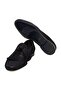 Black Color Laceless Genuine Leather Men's Shoes - 3
