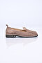 Laceless Buckle Thermo Sole Genuine Leather Loafer 340-2007 Women's Shoes - 5
