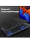 Galaxy Tab S8+, S7 FE, S7+ Case with Keyboard, Wireless Detachable, Type-C Rechargeable, PU Leather - 3